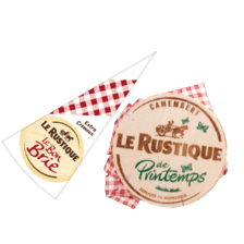 Le Rustique camembert of brie
